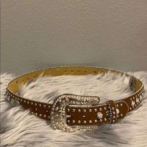 country style bling belt